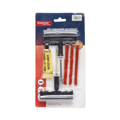 Kit profesional vulcanizare anvelope tubeless la rece cu snur si adeziv (reparat cauciuc)