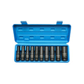 Trusa chei tubulare impact lungi 10-24 mm Cr-Mo 1/2 inch 10 piese