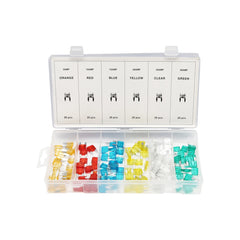 Trusa sigurante electrice auto plate mini 120 piese