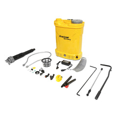 Pompa de stropit vermorel 2 in 1 manuala si electrica rezervor 18L baterie 12V 8Ah debit 3.1 l/min Breckner Germany