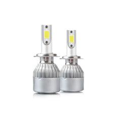 Set becuri LED H7 18W 3500 lumeni 6000K 12–24V
