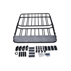 Portbagaj plafon auto metalic universal cu 2 bari transversale incluse 127x101cm