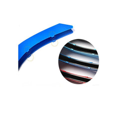 Set ornamente dungi grila fata auto compatibile BMW Seria 1 F20 F21 2011-2019 varianta grila 11 lamele