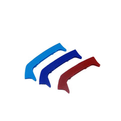 Set ornamente dungi grila fata auto compatibile BMW Seria 1 F20 F21 2011-2019 varianta grila 11 lamele