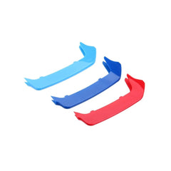 Set ornamente dungi grila fata auto compatibile BMW Seria 1 F20 F21 2011-2019 varianta grila 8 lamele