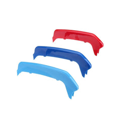 Set ornamente dungi grila fata auto compatibile BMW Seria 1 F20 F21 2011-2019 varianta grila 8 lamele