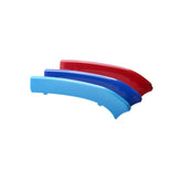 Set ornamente dungi grila fata auto compatibile BMW Seria 2 F45 F46 2014-2021 varianta grila 10 lamele