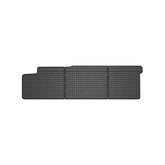 Covoare interior cauciuc EL TORO, compatibile Volkswagen Transporter T5 T6 randul 2 de scaune 2003–2019