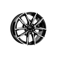 Set jante aliaj in doua latimi DY1249 KM 19x8.5 19x9.5 5x112 compatibile BMW 5x112 diamond cut