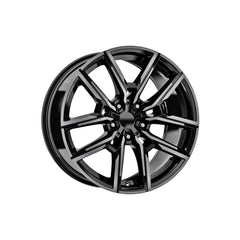 Set jante aliaj in doua latimi DY1249 KM 19x8.5 19x9 5x120 compatibile BMW 5x120 fumuriu diamond cut