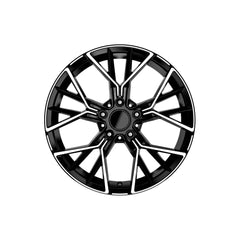 Set jante aliaj in doua latimi DY710 KM 20x8.5 20x9.5 5x120 compatibile BMW diamond cut