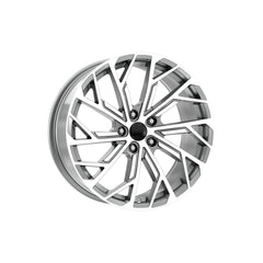 Set jante aliaj DY819 KM 19x8.5 5x112 ET35 compatibile Audi gri titanium diamond cut