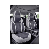 Huse scaune auto universale fractionate Premium 9D fata si spate gri gri antracit