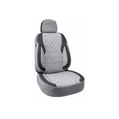 Huse scaune auto universale fractionate XL Premium compatibile SUV si Limuzine gri negru