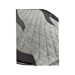 Huse scaune auto universale fractionate XL Premium compatibile SUV si Limuzine gri negru