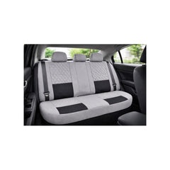 Huse scaune auto universale fractionate XL Premium compatibile SUV si Limuzine gri negru