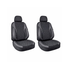 Huse scaune auto universale fractionate XL Premium compatibile SUV si Limuzine negru gri antracit