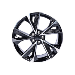 Set jante aliaj PDW 18x8 5x112 ET35 negru polish diamond cut compatibile Audi, BMW, Volkswagen, Mercedes, Skoda, Seat, Cupra