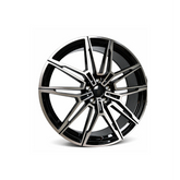 Set jante aliaj in doua latimi PDW 19x8.5 fata 19x9.5 spate 5x112 ET29 ET35 negru polish compatibile BMW