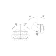 Lampa mers inapoi Wesem 140x75 mm 12V/24V 21W cu un surub
