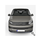 Spoiler ( LIP ) prelungire bara fata Volkswagen Transporter T5 2003-2015 ABS negru Piano