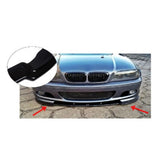 Spoiler ( LIP ) prelungire bara fata BMW Seria 3 E46 M-Pack 1997-2006 ABS negru Piano
