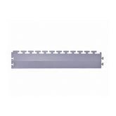 Margine pardoseala modulara PVC pentru garaj gri 500 x 100 x 6 mm