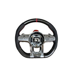 Volan sport piele si carbon compatibil cu modelele Mercedes 2011-2021