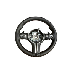 Volan sport piele compatibil cu modelele BMW Seria 1 E87 Seria 3 E90, E91, E92,E93 X1 E84 X5 E70,E53 X6 E71 Z4 E89