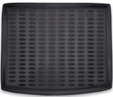 Covoras tip tavita portbagaj premium compatibil Volkswagen Tiguan II cu roata de rezerva 2016->