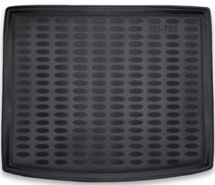 Covoras tip tavita portbagaj premium compatibil Volkswagen Tiguan II cu roata de rezerva 2016->