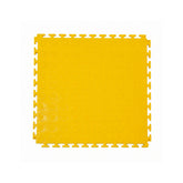 Pardoseala modulara PVC pentru garaj galben 500 x 500 x 6 mm