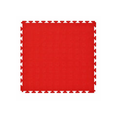 Pardoseala modulara PVC pentru garaj rosu 500 x 500 x 6 mm