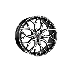 Set jante aliaj DY368 KM 18x8 5x112 ET40 diamond cut compatibile Audi, BMW, Volkswagen, Mercedes, Skoda, Seat