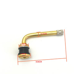 Valva camion din cupru curbata 80mm 90 grade