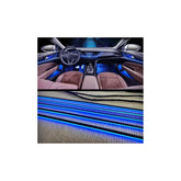 Set 23 lumini ambientale LED RGB DIGITAL, poate afisa mai multe culori in acelasi timp pentru banda LED - tip apa curgartoare cu aplicatie BTT