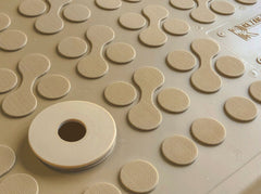 Covorase Presuri Auto Cauciuc Dedicate Bej Audi A6 Allroad Quattro C6 2006 - 2011 | Audi A6 III C6 Pre Facelift 2004 -2008