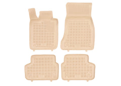 Covorase Presuri Auto Cauciuc Dedicate Bej BMW SERIA 5 G30 Sedan toate modelele inclusiv Mild Hybrid , Hybrid Plug - in , M-SPORT PACK 2016 - 2020, 2020 - 2023 | BMW SERIA 5 G31 Break toate modelele inclusiv Mild Hybrid , Hybrid Plug - in , M-SPORT PACK 2