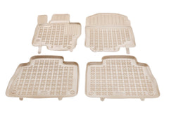 Covorase Presuri Auto Cauciuc Dedicate Bej Mercedes GLE II W167 5 loc, 7 loc (rand 3 scaune pliat), toate modelele inclusiv Plug-in hybrid 2019 - | Mercedes GLE II W167 5 loc, toate modelele inclusiv Plug-in hybrid 2019 -