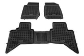 Covorase Presuri Auto Cauciuc Dedicate Isuzu D-MAX II 2011 - 2019