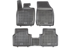 Covorase Presuri Auto Cauciuc Dedicate Skoda ENYAQ iV SUV, COUPE, electric fara tunel la mijloc pe randul 2 2020 - | VW ID.4 2020 - | VW ID.4 GTX 2020 - | VW ID.5 2022 -