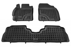 Covorase Presuri Auto Cauciuc Dedicate Toyota PRIUS+ Pre Facelift si Facelift 2011 - 2015, 2015-