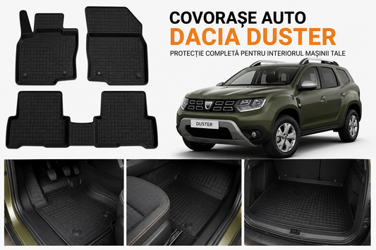 Covorașe Auto Dacia Duster – Cum Alegi Modelul Potrivit pentru Protecția Maximă