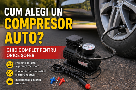 Cum Alegi un Compresor Auto? Ghid Complet pentru Orice Șofer 2026