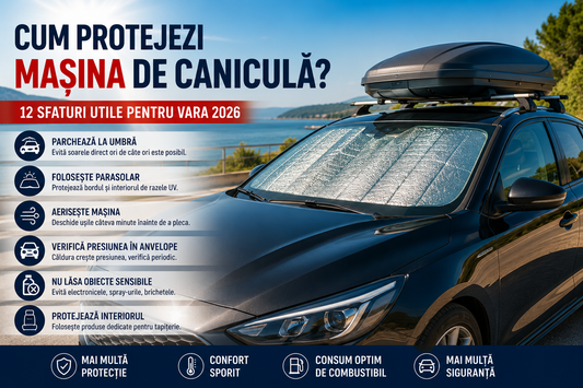 Cum Protejezi Mașina de Caniculă? 12 Sfaturi Utile pentru Vara 2026
