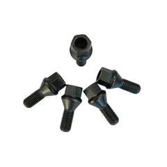 Prezoane Jante Aluminiu M12x1,5mm Negre , con drept , 26mm