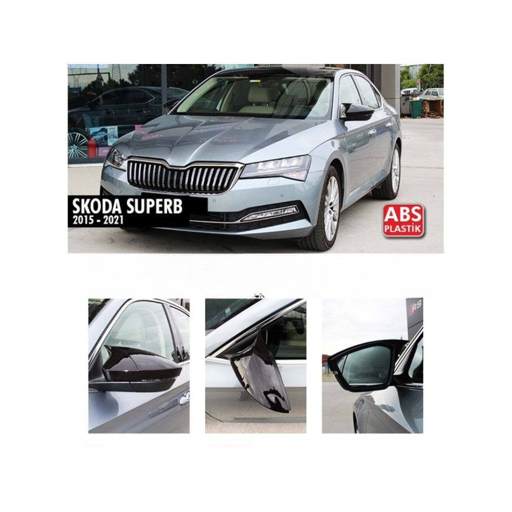 Capace oglinda tip BATMAN compatibile Skoda Superb 2015-2021