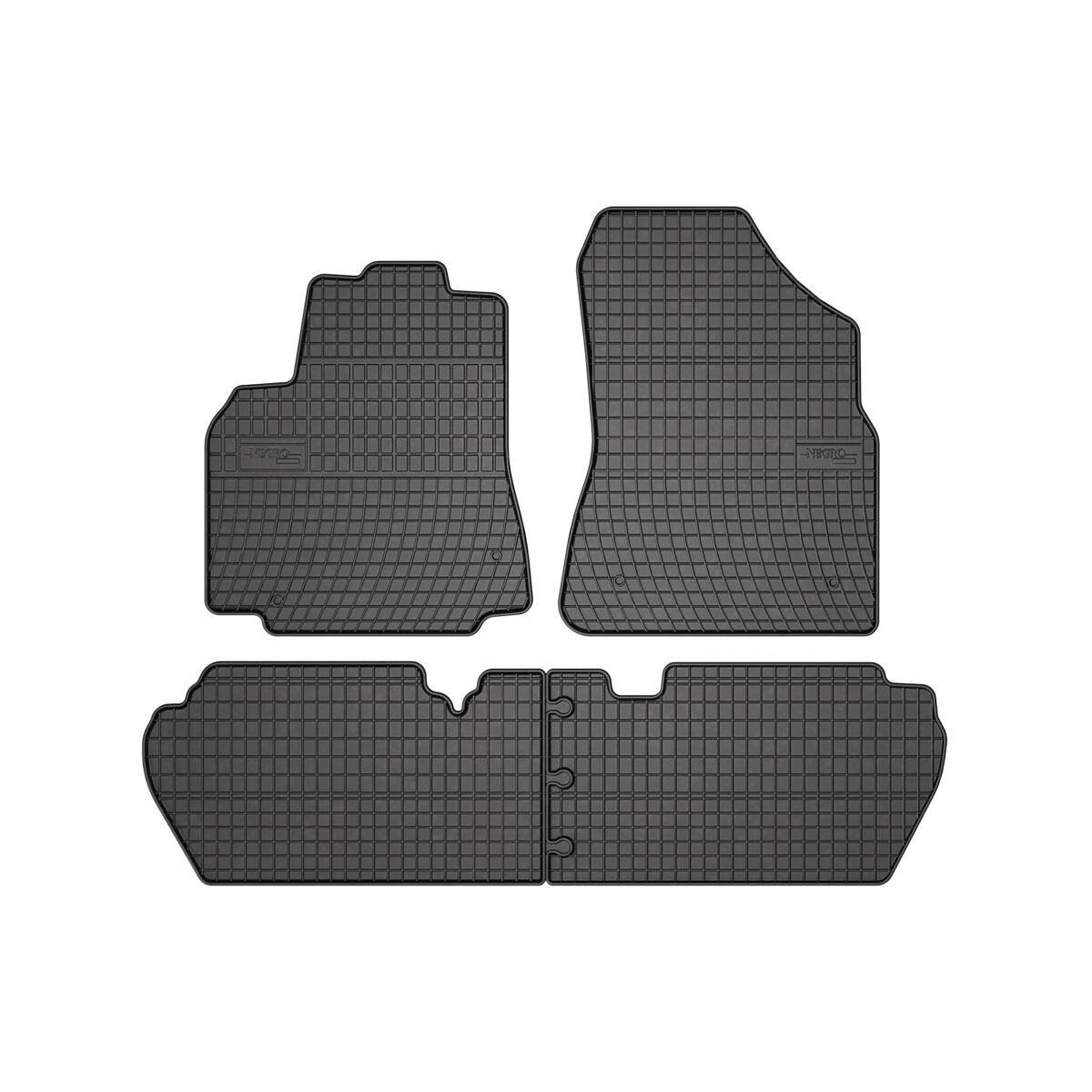 Covorase cauciuc compatibile CITROEN BERLINGO II fata si spate 2008->