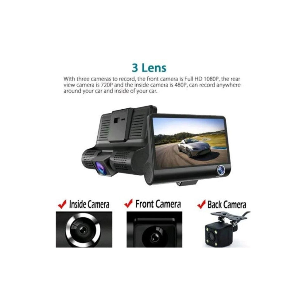 Sistem 3 camere DVR 12V