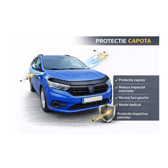 Deflector capota compatibil Dacia Sandero III / Logan III 2021-2022
